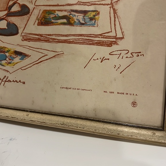 Vintage Bathroom Print - Business is Business- 1931 Copyright by Camilla's - Picture 6 of 7